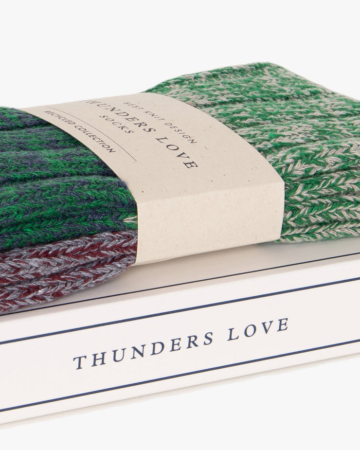 Thunders Love Charlie Collection Socks - Green