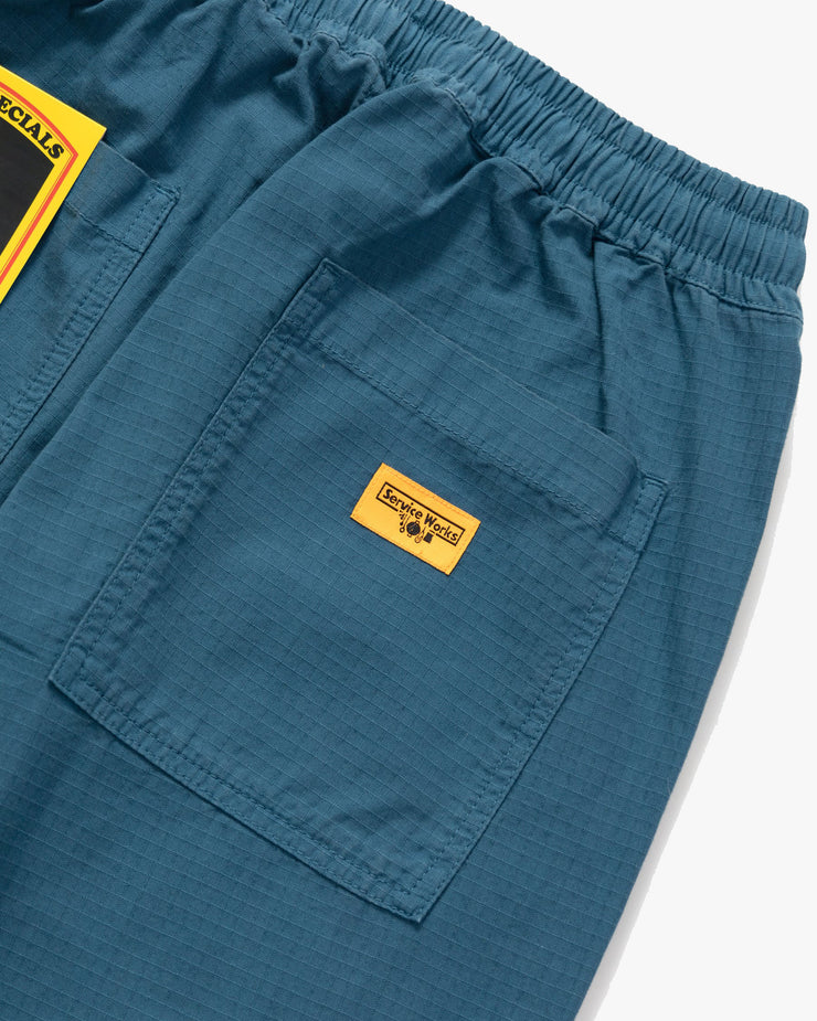 Service Works Ripstop Chef Pant - Ocean