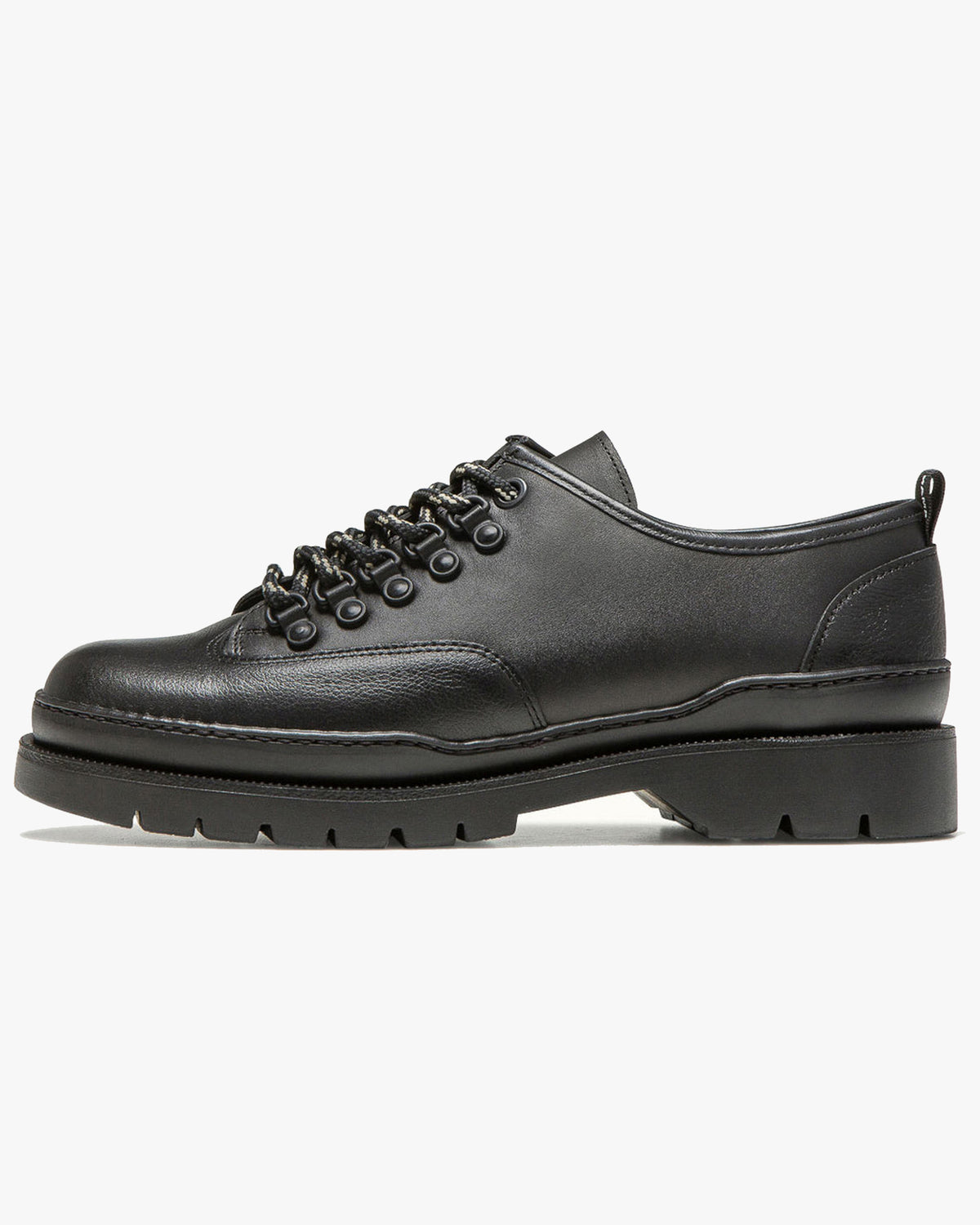 Kleman Courrier CG Leather Derby Shoe - Noir