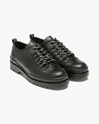 Kleman Courrier CG Leather Derby Shoe - Noir