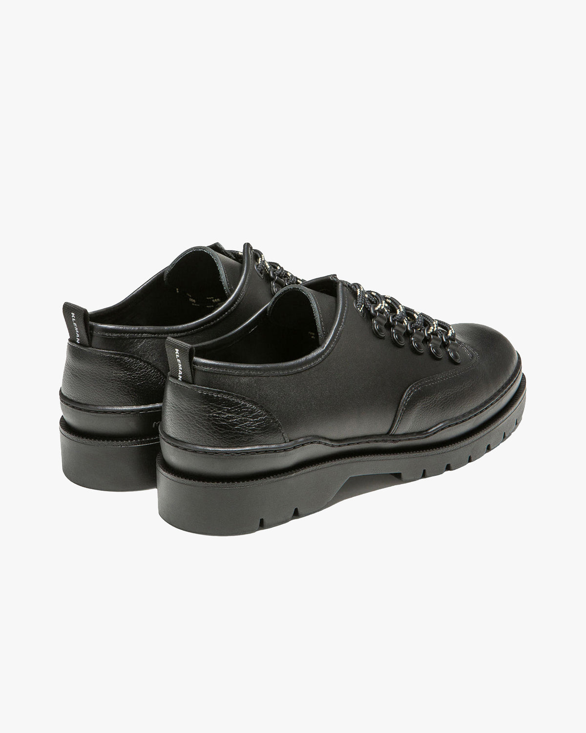 Kleman Courrier CG Leather Derby Shoe - Noir