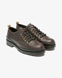 Kleman Courrier CG Leather Derby Shoe - Marron