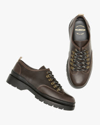 Kleman Courrier CG Leather Derby Shoe - Marron