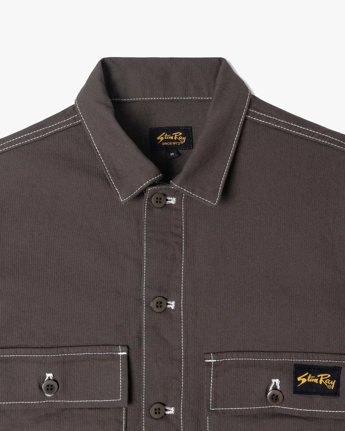 Stan Ray CPO Shirt - Charcoal Bedford Cord | Stan Ray Shirts | JEANSTORE