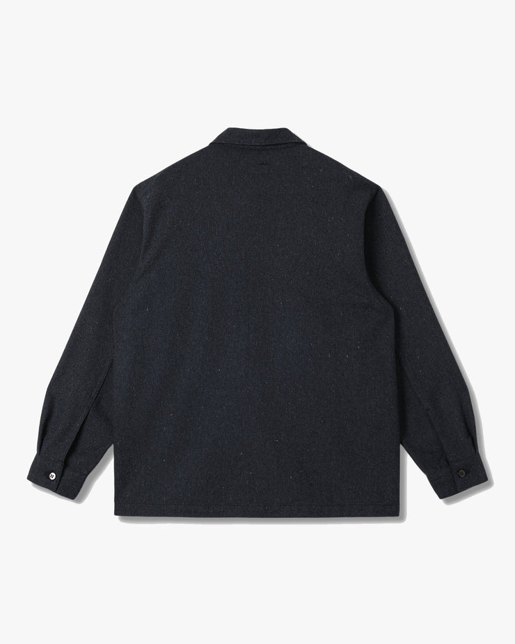 Stan Ray CPO Shirt - Navy Heather Wool Mix