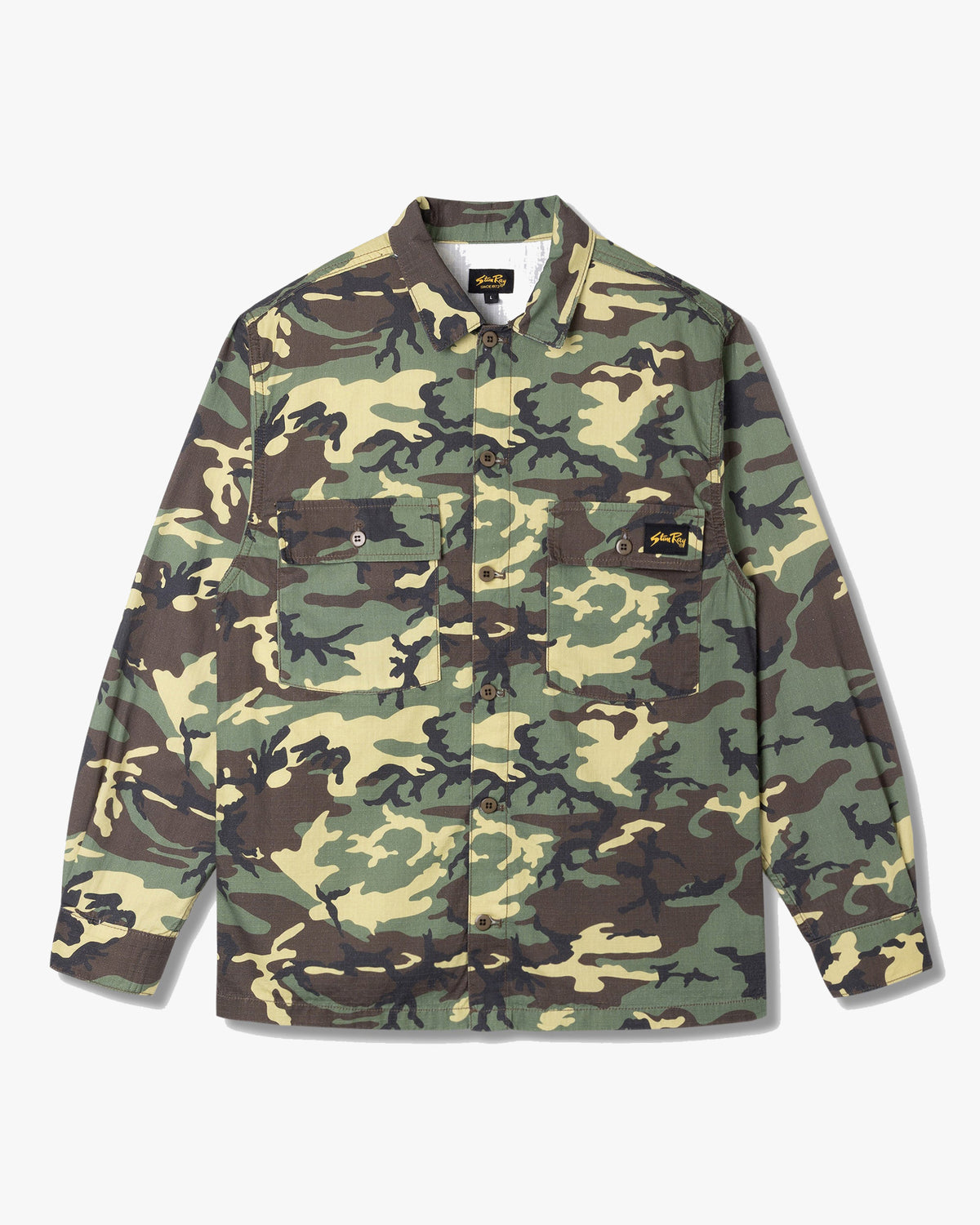 Stan Ray CPO Shirt - Woodland DPM Ripstop - M