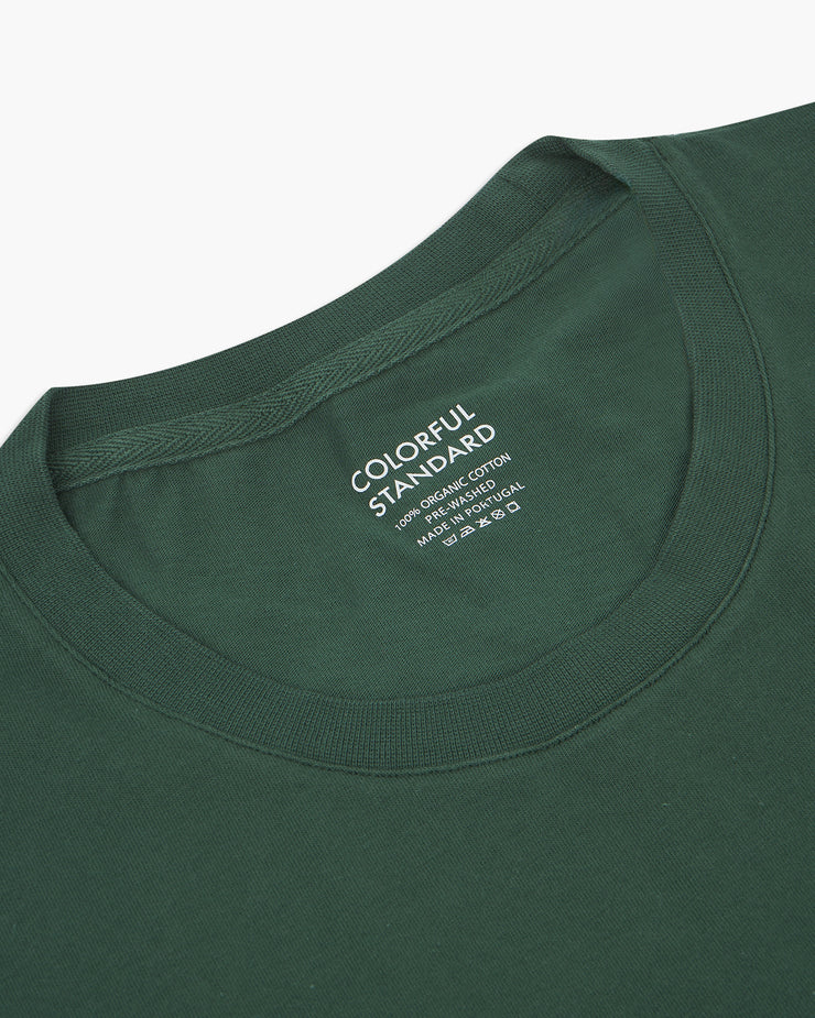 Colorful Standard Classic Organic Tee - Emerald Green | Colorful Standard T Shirts | JEANSTORE