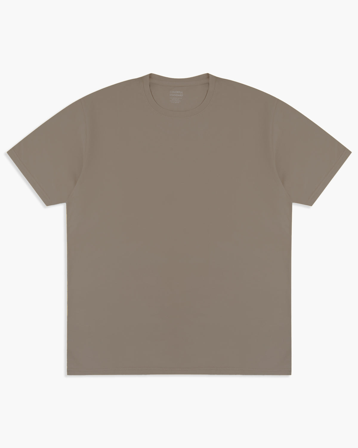 Colorful Standard Classic Organic Tee - Misty Brown | Colorful Standard T Shirts | JEANSTORE