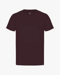 Colorful Standard Classic Organic Tee - Oxblood Red | Colorful Standard T Shirts | JEANSTORE