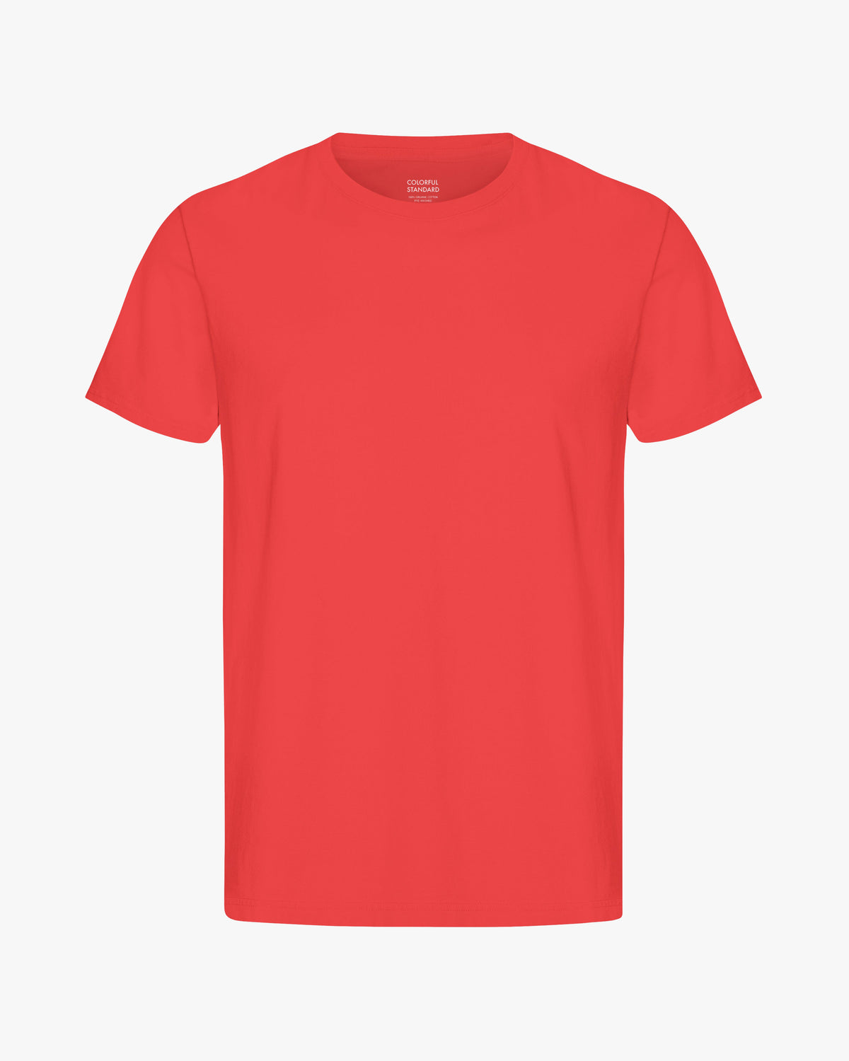 Colorful Standard Classic Organic Tee - Red Tangerine | Colorful Standard T Shirts | JEANSTORE