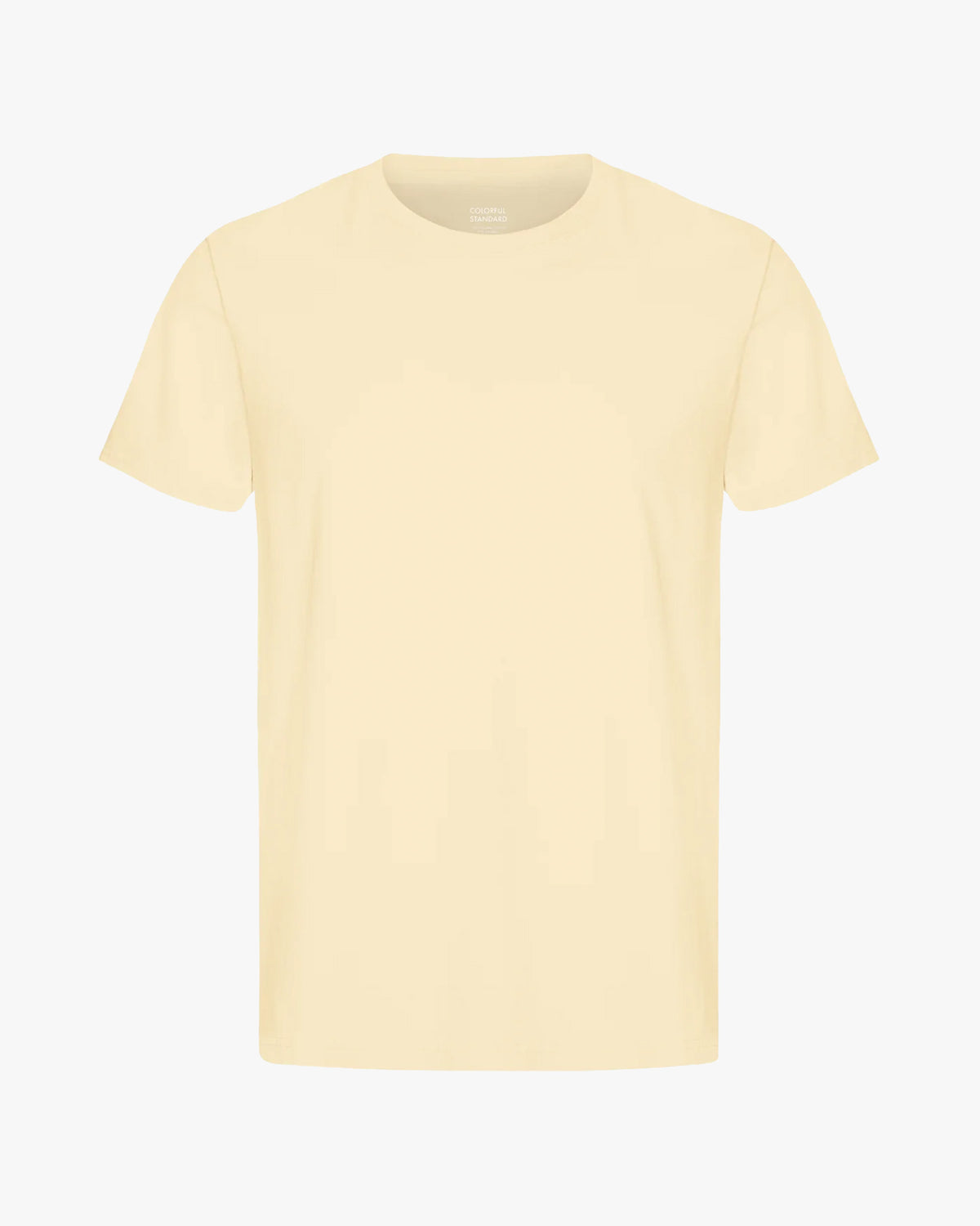 Colorful Standard Classic Organic Tee - Soft Yellow | Colorful Standard T Shirts | JEANSTORE