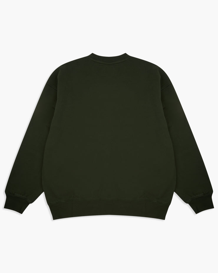 Colorful Standard Organic Oversized Crew Sweat - Hunter Green