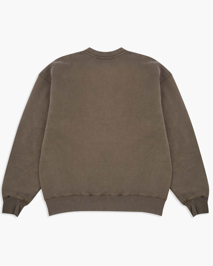 Colorful Standard Organic Oversized Crew Sweat - Misty Brown | Colorful Standard Sweaters & Knitwear | JEANSTORE