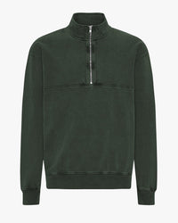 Colorful Standard Organic Quarter Zip Sweater - Midnight Forest