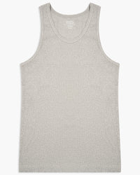 Colorful Standard Organic Rib Tank Top - Heather Grey | Colorful Standard T Shirts | JEANSTORE