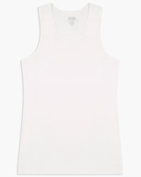 Colorful Standard Organic Rib Tank Top - Optical White | Colorful Standard T Shirts | JEANSTORE