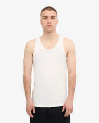 Colorful Standard Organic Rib Tank Top - Optical White | Colorful Standard T Shirts | JEANSTORE