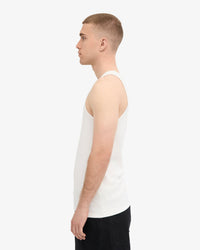 Colorful Standard Organic Rib Tank Top - Optical White | Colorful Standard T Shirts | JEANSTORE