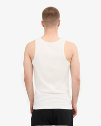 Colorful Standard Organic Rib Tank Top - Optical White | Colorful Standard T Shirts | JEANSTORE