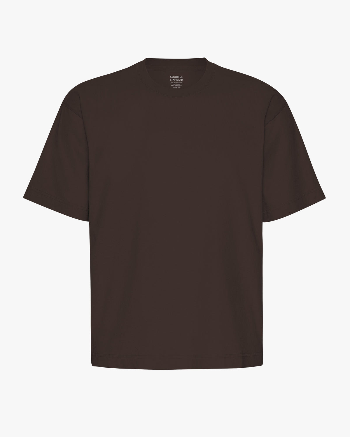 Colorful Standard Oversized Organic Tee - Coffee Brown | Colorful Standard T Shirts | JEANSTORE