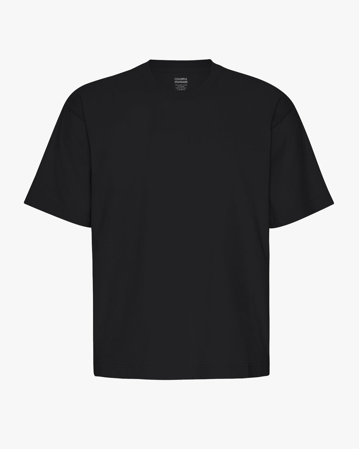 Colorful Standard Oversized Organic Tee - Deep Black | Colorful Standard T Shirts | JEANSTORE