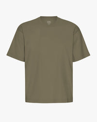 Colorful Standard Oversized Organic Tee - Dusty Olive | Colorful Standard T Shirts | JEANSTORE