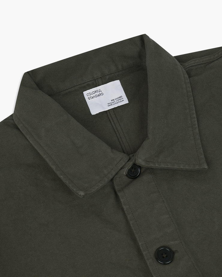 Colorful Standard Organic Workwear Jacket - Hunter Green