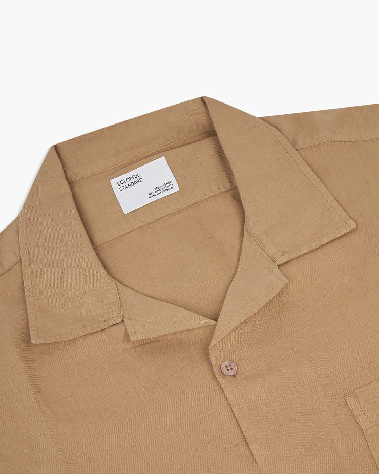 Colorful Standard Linen Shirt - Desert Khaki