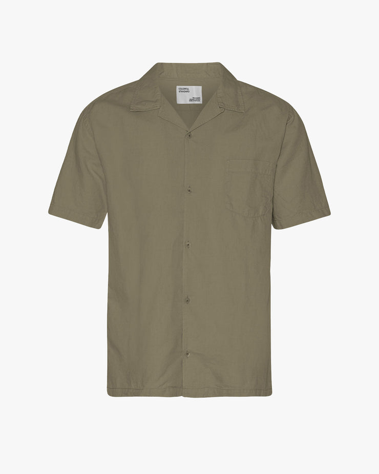 Colorful Standard Linen Shirt - Dusty Olive