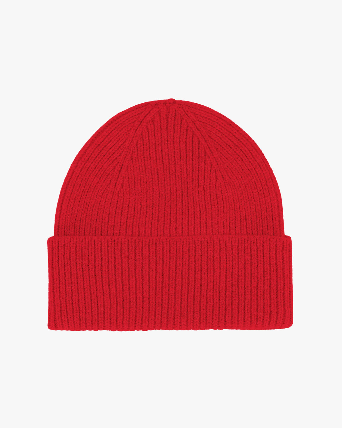 Colorful Standard Merino Wool Beanie - Scarlet Red