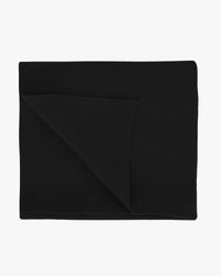 Colorful Standard Merino Wool Scarf - Deep Black | Colorful Standard Scarves | JEANSTORE