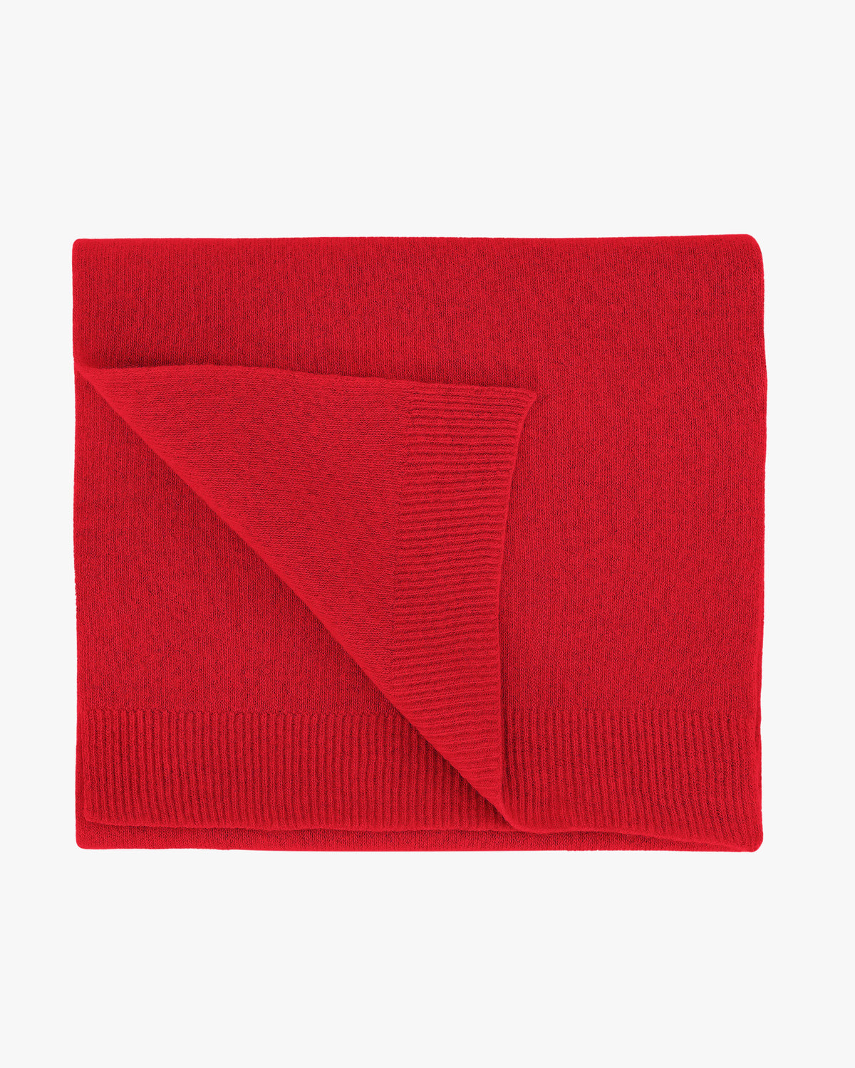 Colorful Standard Merino Wool Scarf - Scarlet Red | Colorful Standard Scarves | JEANSTORE