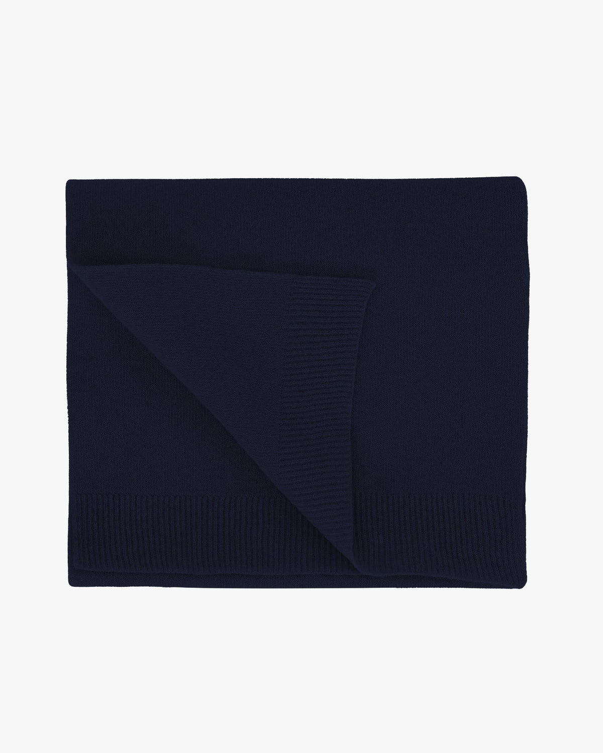 Colorful Standard Merino Wool Scarf - Navy Blue | Colorful Standard Scarves | Jeanstore