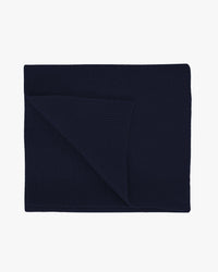 Colorful Standard Merino Wool Scarf - Navy Blue | Colorful Standard Scarves | Jeanstore