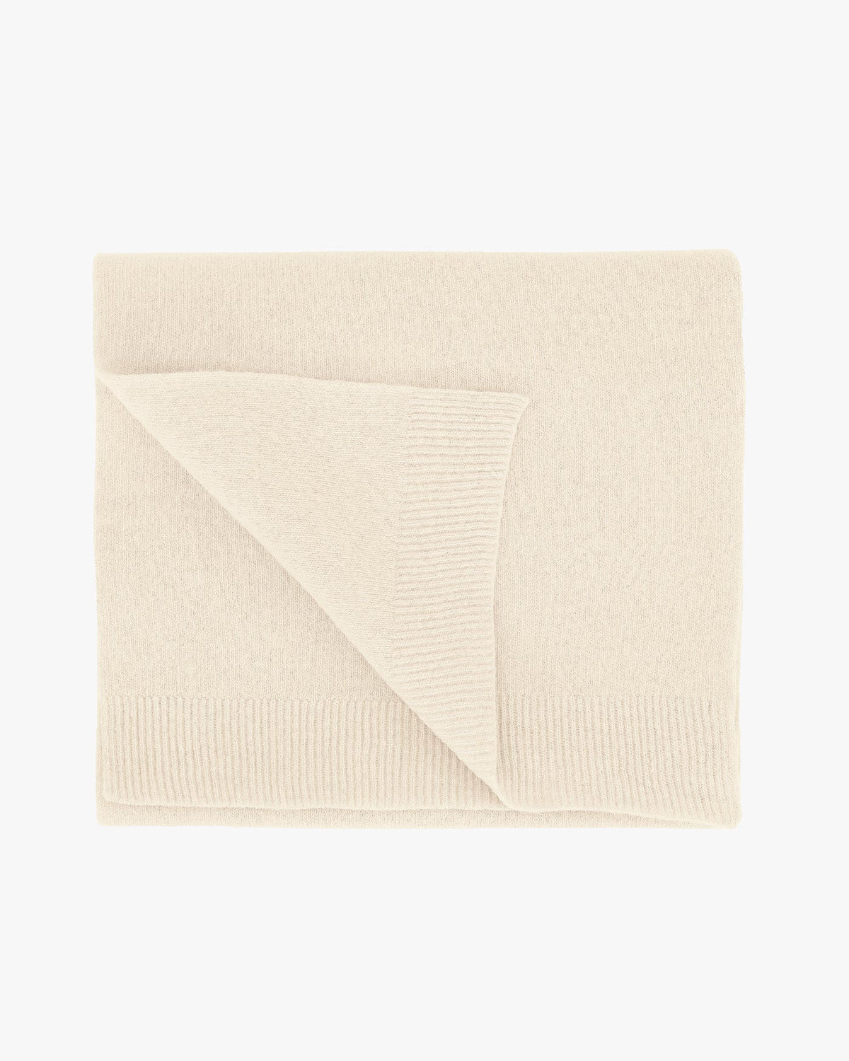 Colorful Standard Merino Wool Scarf - Optical White
