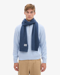 Colorful Standard Merino Wool Scarf - Petrol Blue