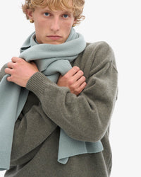 Colorful Standard Merino Wool Scarf - Steel Blue | Colorful Standard Scarves | JEANSTORE