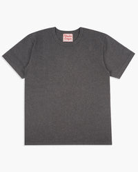 Wonder Looper 409gsm Double Heavyweight T Shirt - Charcoal | Wonder Looper T Shirts | JEANSTORE