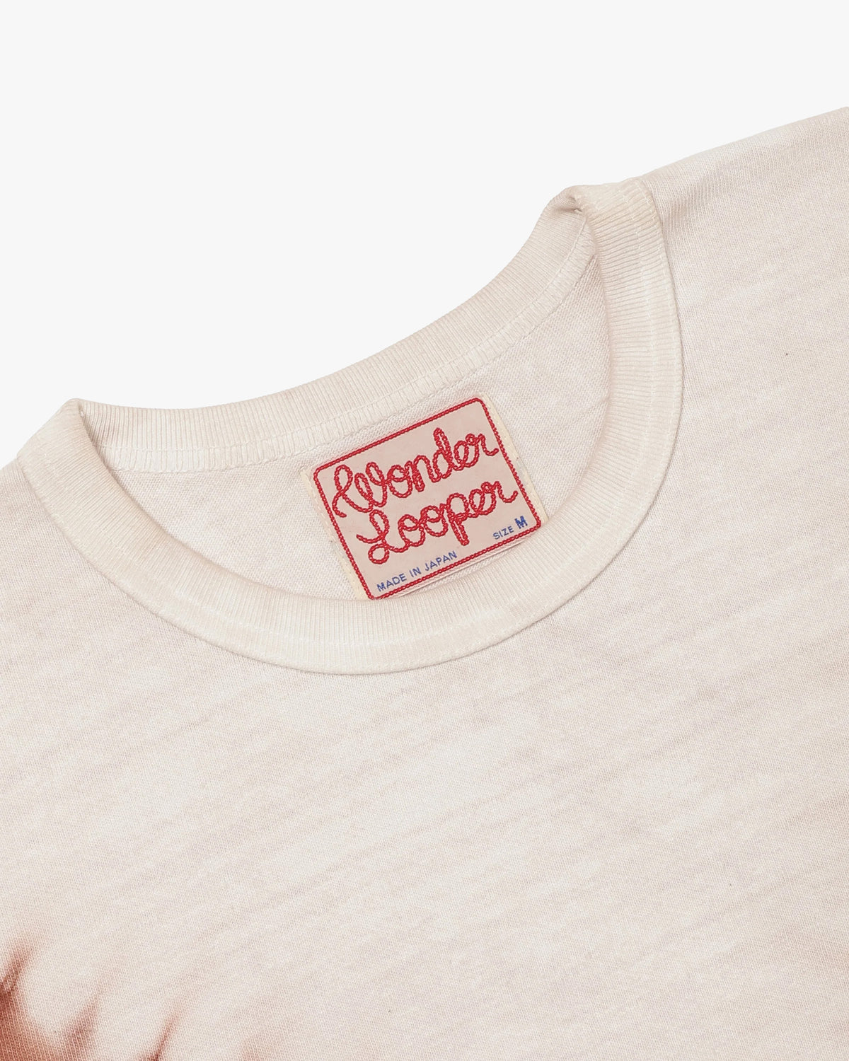 Wonder Looper ELS Recycled Cotton Slub T Shirt - Sharinbai + Doro Shibori