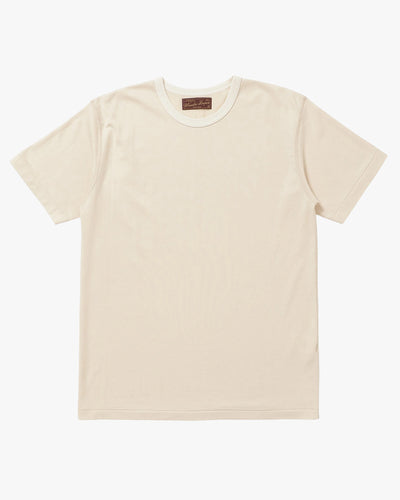 Wonder Looper Ultimate Pima Tsuriami Tee - Ecru