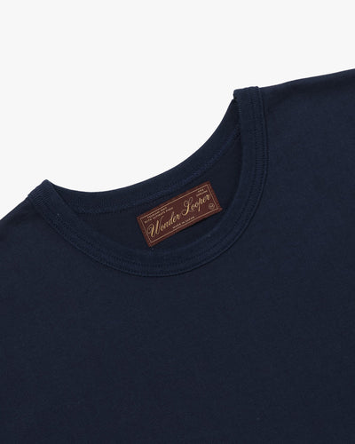 Wonder Looper Ultimate Pima Tsuriami Tee - Navy