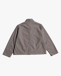 Captain Santors Striped Work Jacket - Blue / Beige | Captain Santors Jackets & Coats | Jeanstore