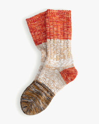 Thunders Love Charlie Cotton Collection Socks - Brown & Red