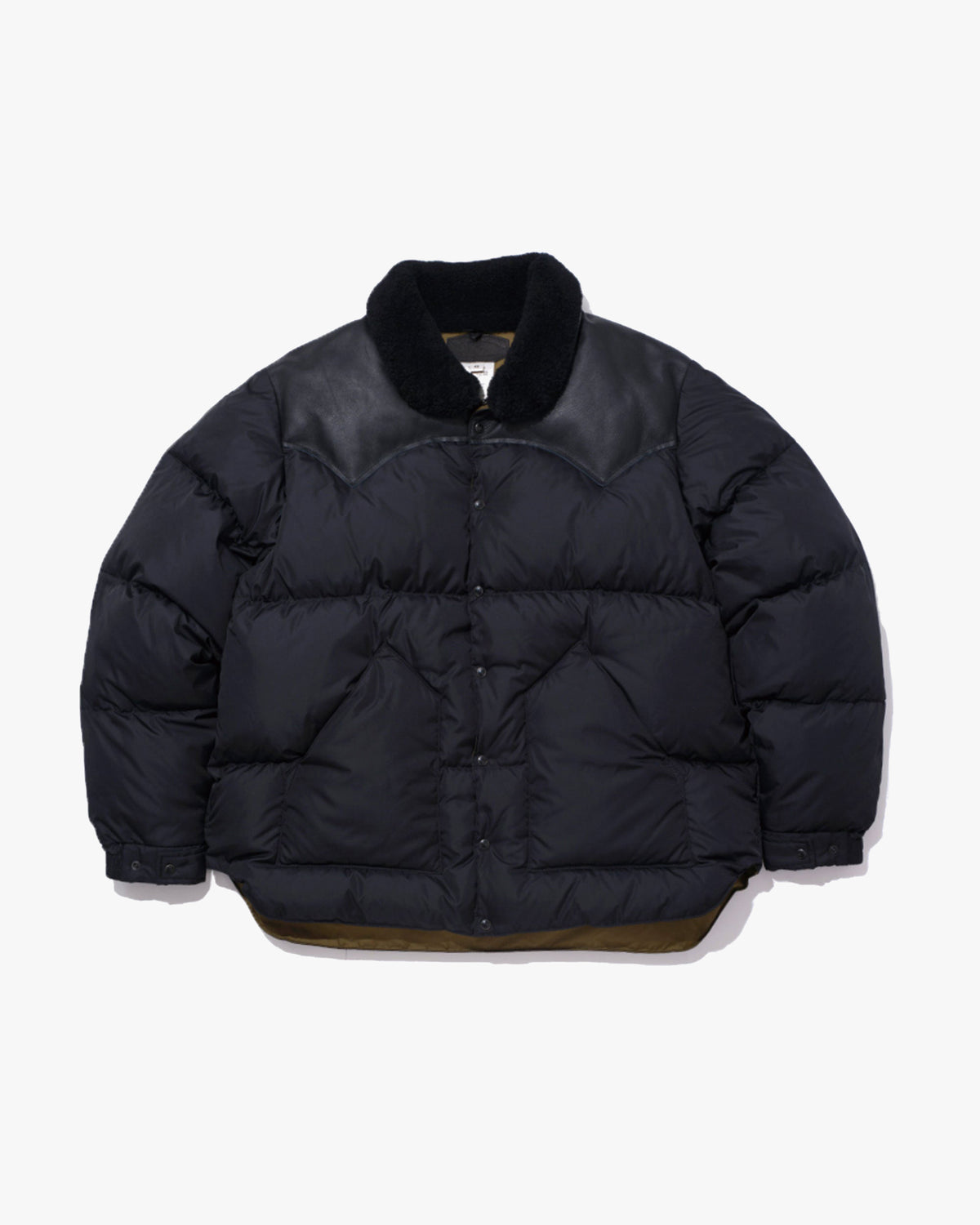 Rocky Mountain Featherbed Christy Down Jacket - Black / Olive