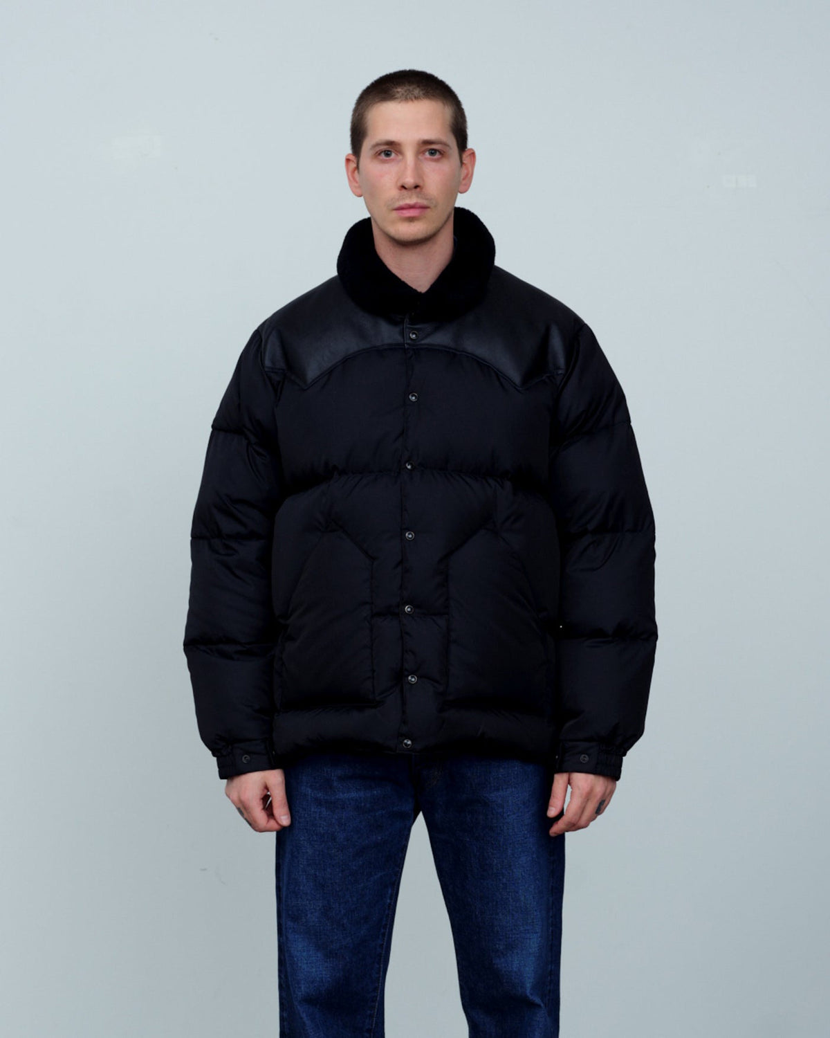 Rocky Mountain Featherbed Christy Down Jacket - Black / Olive