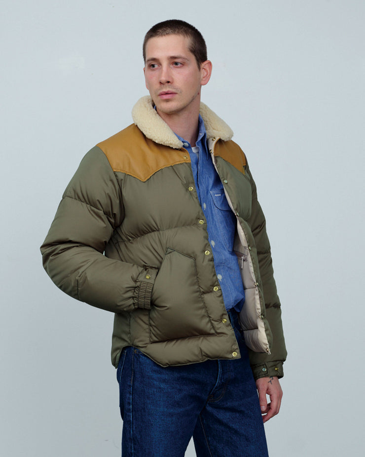Rocky Mountain Featherbed Christy Down Jacket - Olive