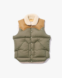 Rocky Mountain Featherbed Christy Down Vest - Olive