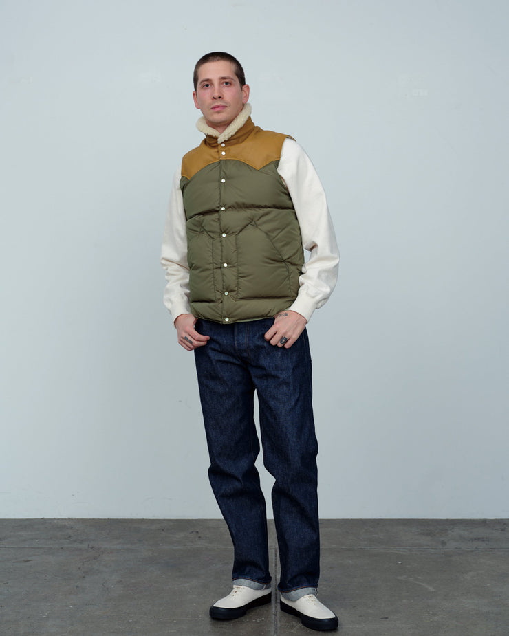 Rocky Mountain Featherbed Christy Down Vest - Olive