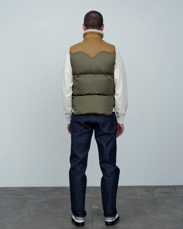 Rocky Mountain Featherbed Christy Down Vest - Olive