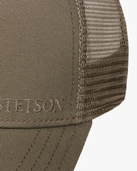 Stetson Cotton Trucker Cap - Olive | Stetson Hats | JEANSTORE